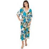 Isla Bonita By Sigris Dolge obleke Dolga Midi Obleka Modra Cene