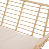 Hesperide SET VRTNOG NAMJEŠTAJA LAMBADA 135X75X230CM POLIESTER/POLIURETAN/ČELIK/RATAN/STAKLO GRAFITNO SIVA 4/1 | shoptok.hr
