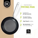  BE Living Tava Essential Black 30 cm troslojni nehrđajući čelik | shoptok.hr