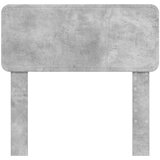  Uzglavlje s uzglavljem Betonski sivi 80 cm Konstruirano drvo | shoptok.hr