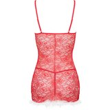 Kotek Kristinella Babydoll & Thong Red-White S/M | Shoptok.si