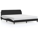  Okvir za krevet Dover crno-bijeli 180x200 cm umjetna koža | Eponuda.com