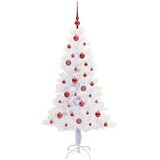  Umjetno božićno drvce s stalakom Bijelo 150 cm PVC i čelik | shoptok.hr