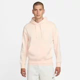 Nike Sportska sweater majica 'Club Fleece' svijetlobež / bijela