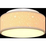 vidaXL Smeđesiva Plastika Ø30 x 13.5 cm Stropna svjetlost Cilindrična | shoptok.hr
