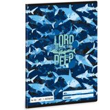 Ars Una Lord of the Deep morskega psa 1. razred črtasti zvezek A/5 | Shoptok.si
