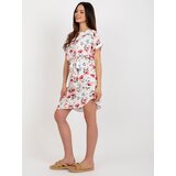 RUE PARIS Dress-WN-SK-661.71P-white-red | Shoptok.si
