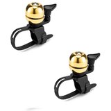 INF Mini kolesni zvonec 2-pack – bakrena prevleka, hitro namestitev Gold, (5000295633) Cene