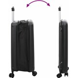 Kofer s zaključavanjem Crna 43 x 27 x 66 cm ABS plastika | shoptok.hr