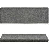  Otirači za stepenice svjetlosivi 5 kom 65x21x4 cm prošiveni | shoptok.hr