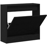  Ormar za cipele Crni hrast 60 x 21 x 57 cm Konstruirano drvo | Eponuda.ba
