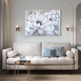  Slike na platnu NEŽNO BELO CVIJEĆE (moderne slike na platnu) | shoptok.hr