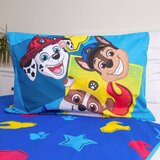 Jerry Fabrics Plava pamučna dječja posteljina za dječji krevetić 100x135 cm Paw Patrol "Pawsome days ahead" – | shoptok.hr