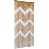  Zavjesa za vrata protiv muha višebojna 200 x 100 cm Bambus - 100 x 200 cm Valoviti uzorak | shoptok.hr