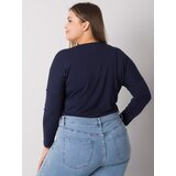 RELEVANCE Blouse-RV-BZ-7302.23-navy blue | Shoptok.si
