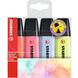 Stabilo Boss Original Pastel V2 osvetljevalec mešanih barv, 4 kos | Shoptok.si