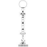Eglo nisia-c spoljna/podna/1, led, e27, 9w, v-980, čelik/bela | Eponuda.com