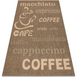 RugsX Preproge Preproga v videzu sisala FLOORLUX 20221 coffee 240x330 cm Kostanjeva | Shoptok.si