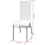  Petodijelni Set Blagovaonskog Namještaja Bijeli | shoptok.hr