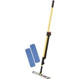 Rubbermaid Komplet za čiščenje tal z mopom z razpršilnikom PULSE™, z držalom za mop in 2 mopoma iz mikrovlaken, rumene / črne barve | Shoptok.si