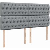  Krevet s oprugama i madracem svjetlosivi 180x200 cm od tkanine | shoptok.hr