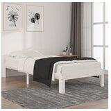  Za krevet od masivne borovine bijeli 90 x 200 cm | shoptok.hr