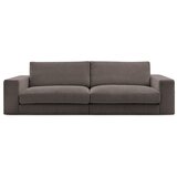 Bobochic Paris Sivorjava sedežna garnitura iz rebrastega žameta 274 cm Leonard – | Shoptok.si