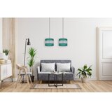 Viseći luster na sajli CORAL 2xE27/60W/230V, u zelenoj boji | Eponuda.com