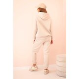 Polski Women's cotton insulated set with print beige | shoptok.hr