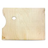  Lesena paleta pravokotna - 30x40 cm (slikarska paleta) Cene