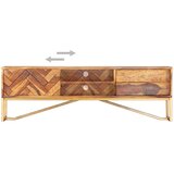vidaXL TV omarica 140x30x45 cm iz trdnega palisandra | Shoptok.si