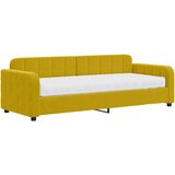 Dnevni krevet s madracem žuti 80 x 200 cm baršunasti | shoptok.hr