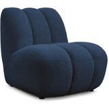 Bobochic Paris Temno moder fotelj iz tkanine bouclé Janissaire – | Shoptok.si