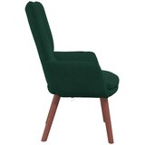  Fotelja Tamnozelena 63 x 67 x 94 cm Baršun | shoptok.hr