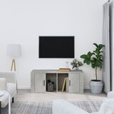 vidaXL TV ormarić boja betona 100 x 35 x 40 cm od konstruiranog drva Cijene