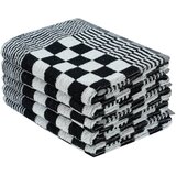  Set ručnika od 20 komada crno-bijeli pamučni | shoptok.hr