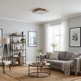 Brilagi LED prigušiva svetiljka PILANA SQUARE LED/48W/230V hrast/bež 42x42 cm + sa daljinskim upravljačem | Eponuda.com