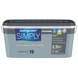 SWINGCOLOR NOTRANJA DISPERZIJSKA BARVA SIMPLY ŠT.19 (2,5 l, modra) | Shoptok.si