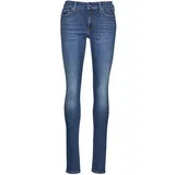 Jeans skinny WHW689 Modra