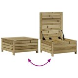  Vrtna garnitura 8-delna z blazinami impregnirana trdna borovina | Shoptok.si
