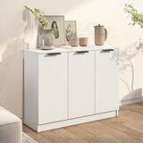  Komoda bijela 90,5x30x70 cm od konstruiranog drva | shoptok.hr