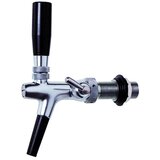 ich-zapfe Kromiran zapfhahn 10 mm, dolžina navoja 55 mm, samozapiralen kompenzator za pivo, (5000216791) | Shoptok.si