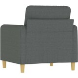  Fotelj temno siv 60 cm blago | Shoptok.si