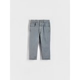 Reserved - Rastezljive hlače regular - light grey | shoptok.hr