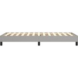  Okvir za krevet s oprugom svjetlosivi 90x190 cm od tkanine | shoptok.hr