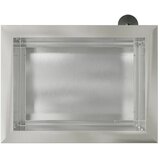  Vrtna posuda za sadnju s LED svjetlom Srebrna 30 x 40 x 30 cm - Nehrđajući čelik 30 x 40 x 30 cm 1 | shoptok.hr