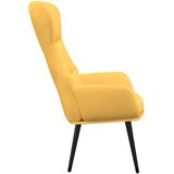  Stolica za opuštanje od tkanine boja senfa | shoptok.hr