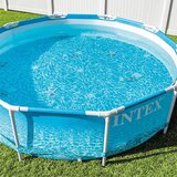 Intex set beachside bazen sa metalnim okvirom 305x76cm i prekrivač 28208/28030 | Eponuda.com