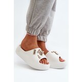 Boto Women's Lightweight Foam Sandals With Decorations White Orchia | ePonuda.com