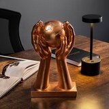 Atelier Del Sofa dekorativna figura global - 2, 18x30x9 cm, bronzane boje Cene